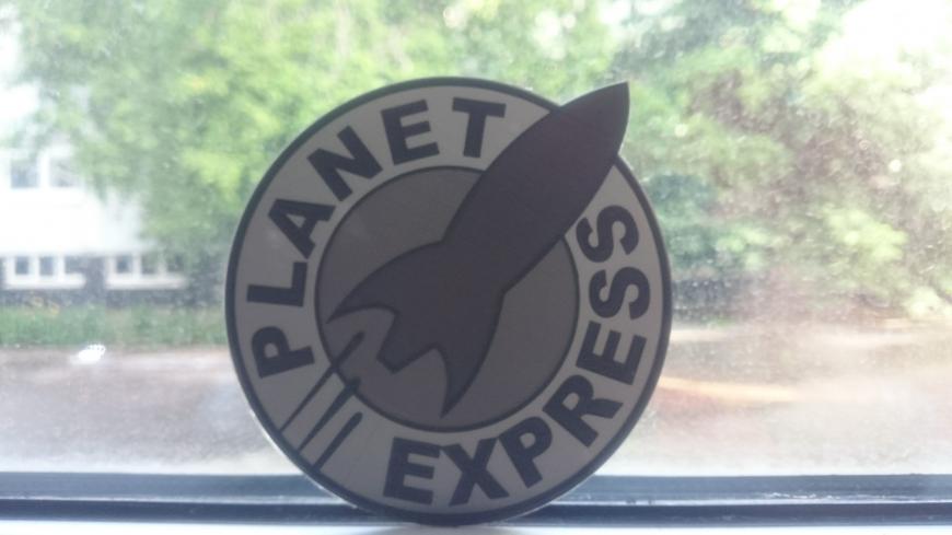 Шильда 'Planet express'