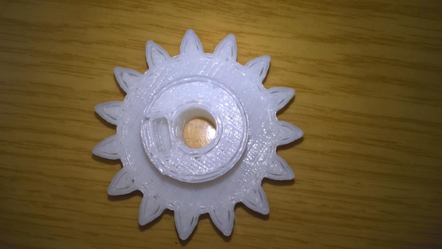 При печати остаются расстояния между стенками и заливкой