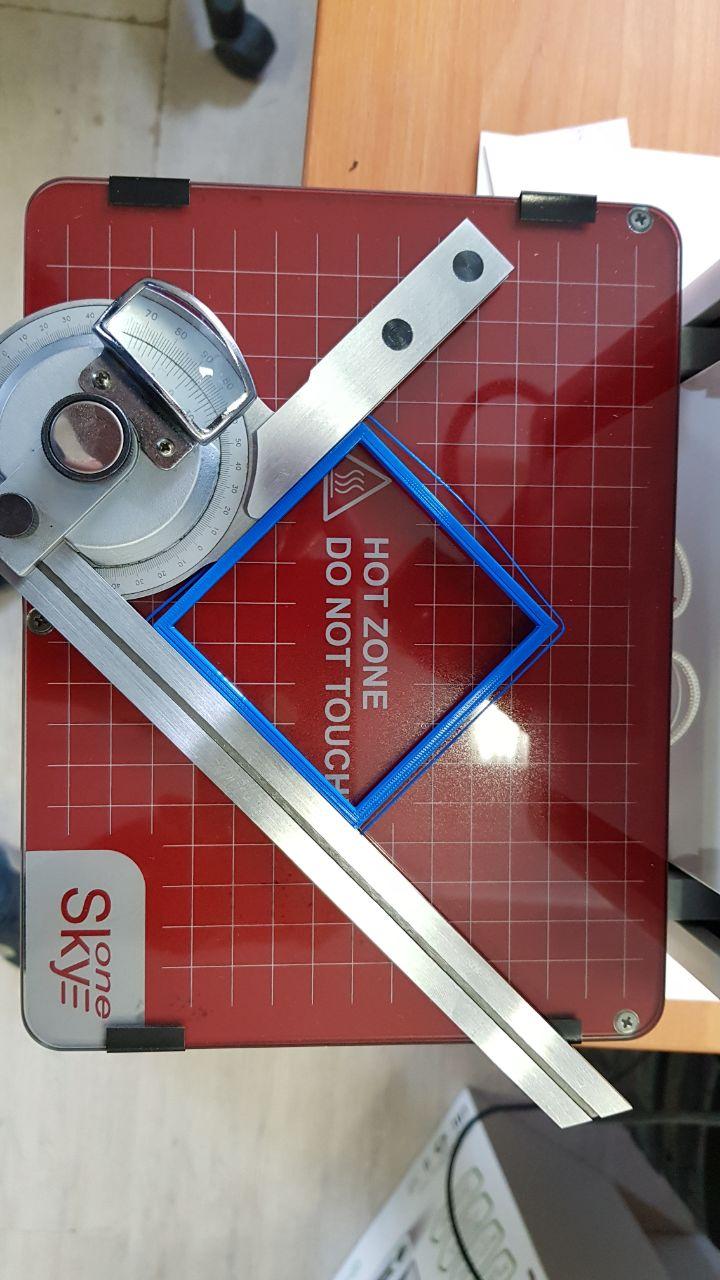 Печать квадратных детелей на принтере с механикой SCARA