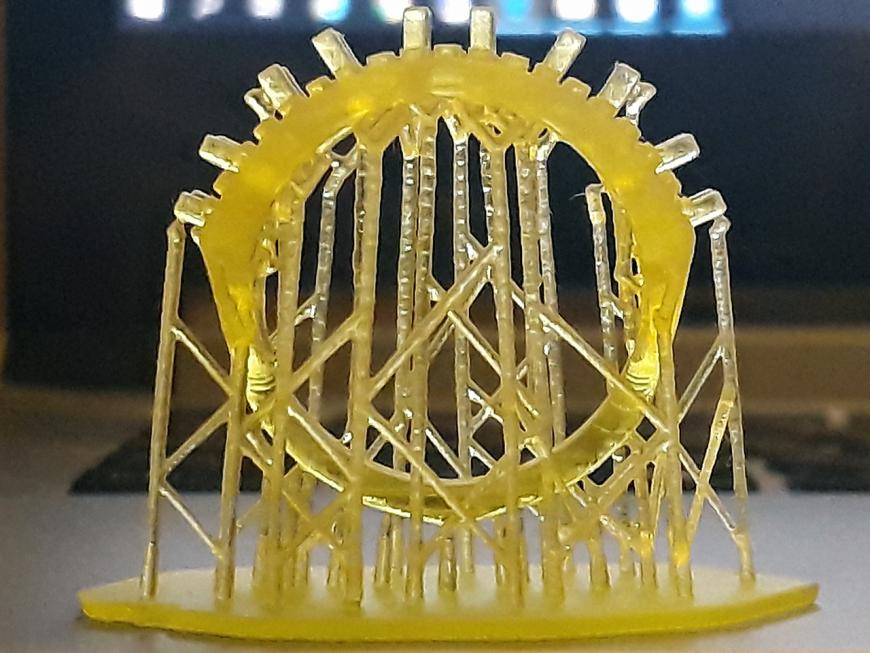 zWAX от UNIZ Пробная печать. UNIZ PLUS.