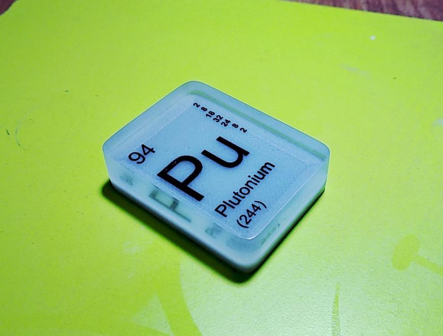Сделал плутоний из пластика BestFilament :)