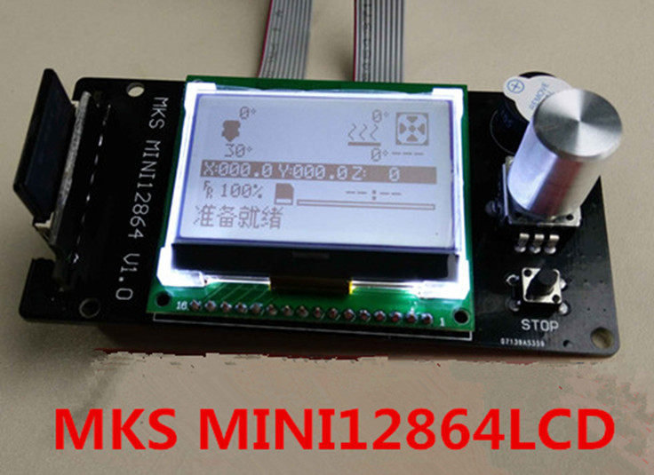 Как подружить MKS MINI12864LCD и Repetier-Firmware