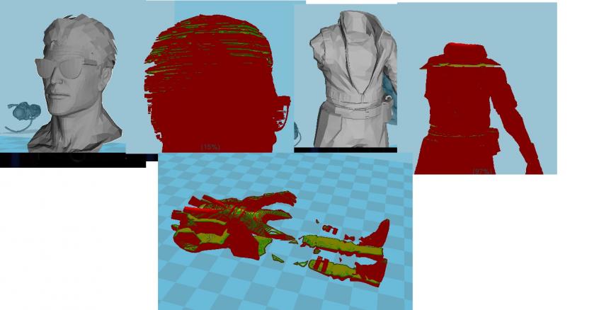 проблема с моделью ,после конвертирования