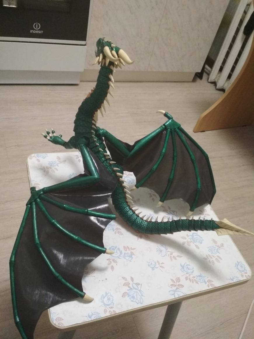 Дракон V 7.5 от 7Fish (Articulated Dragon Seven point five)... Много фото и история создания