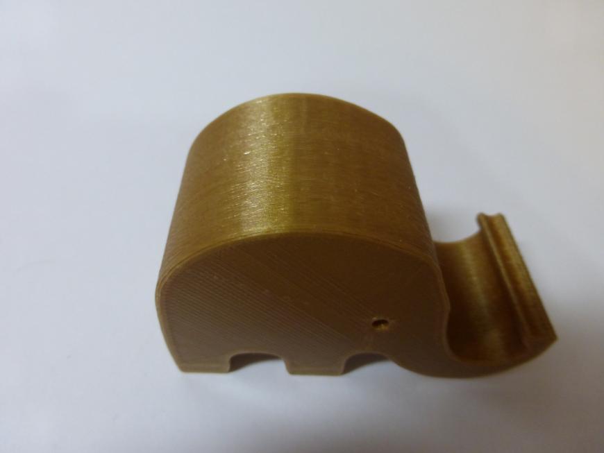 Обзор золотого пластика от U3print PLA Pure Gold