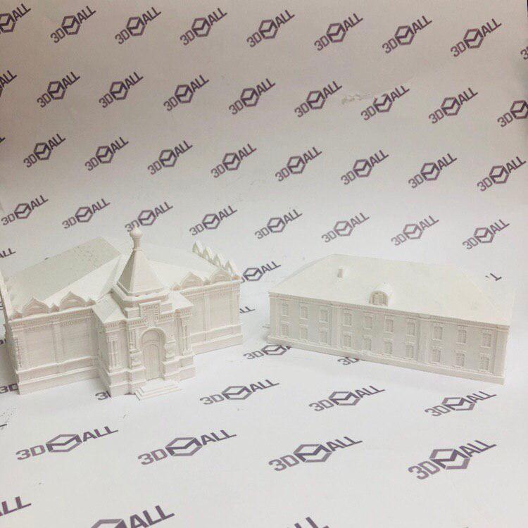 Печать макетов зданий по технологии FDM