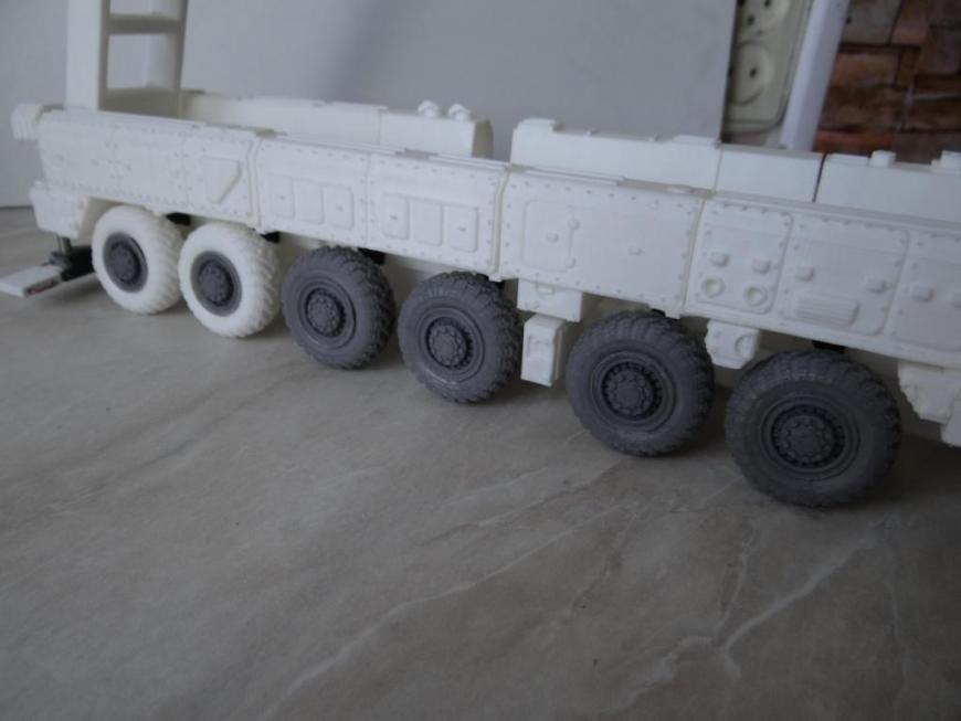 Передвижной ракетный комплекс Тополь м  3D печать