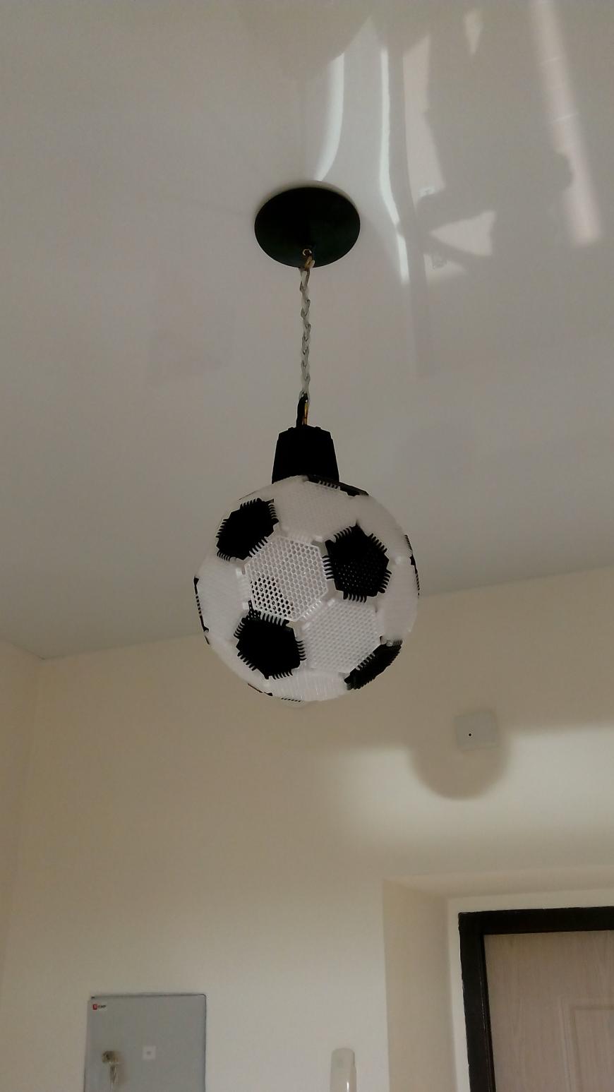 Футбольная лампа
