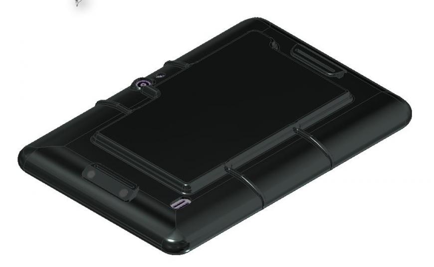 Чехол-бампер для планшета c двойным аккумулятором. Часть 3-я