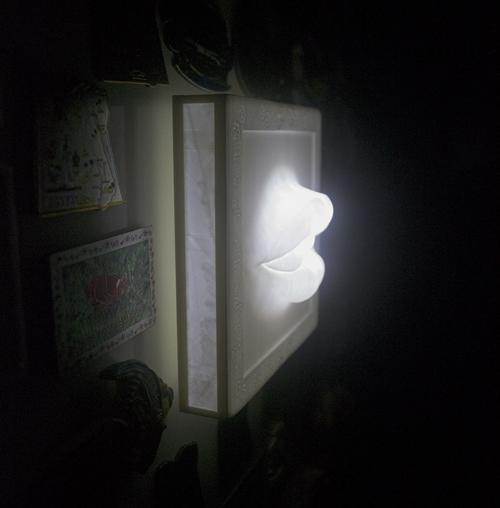 Декор-светильник Губы