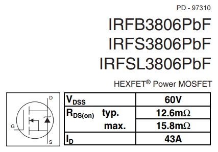 Выбор полевого MOSFET транзистора для стола и экструдера — мануал по важным аспектам даташитов