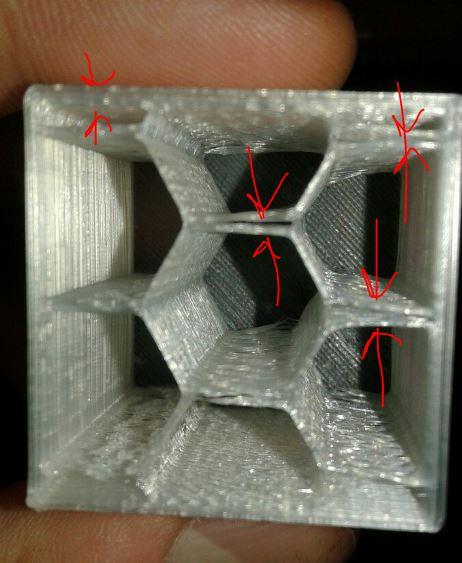 Зазор между слоями при печати