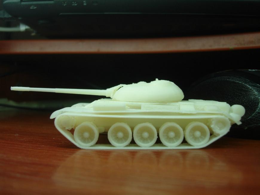 Печать танка на 3D принтере PICASO 3D Designer