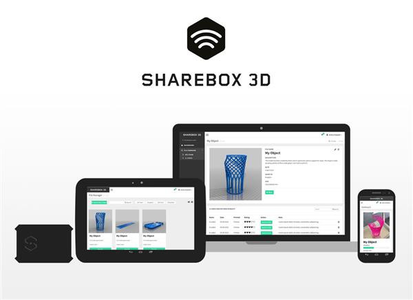 С помощью модуля Sharebox3D 3D-принтером можно будет управлять на расстоянии