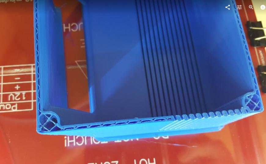 Щели при печати ПЛА