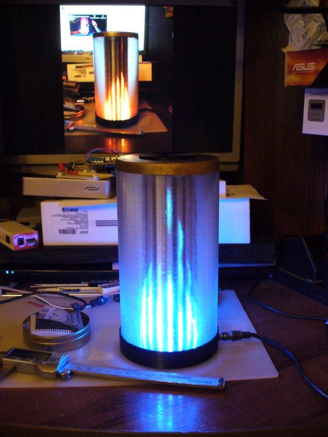 Огненная WIFI LED лампа