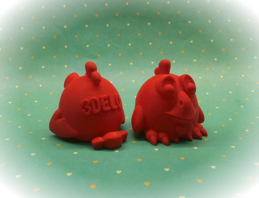 Может, тоже изреку я 3D кукареку!