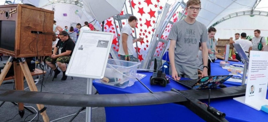 Казанский студент показал 3D-печатный пожарный беспилотник