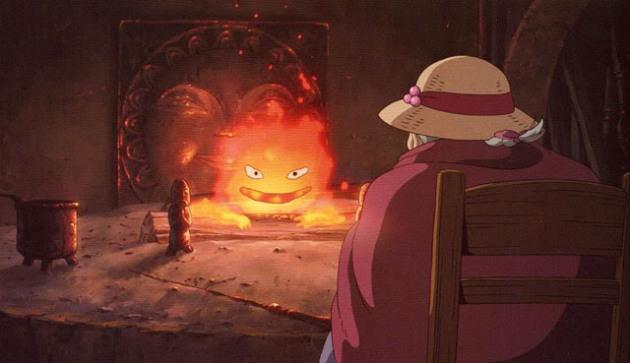 Сувенир ночник, 'Кальцифер' демон огня из мультфильма ходячий замок.