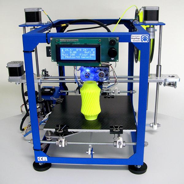 Компания German RepRap выпустила 3D-принтер PRotos третьего поколения