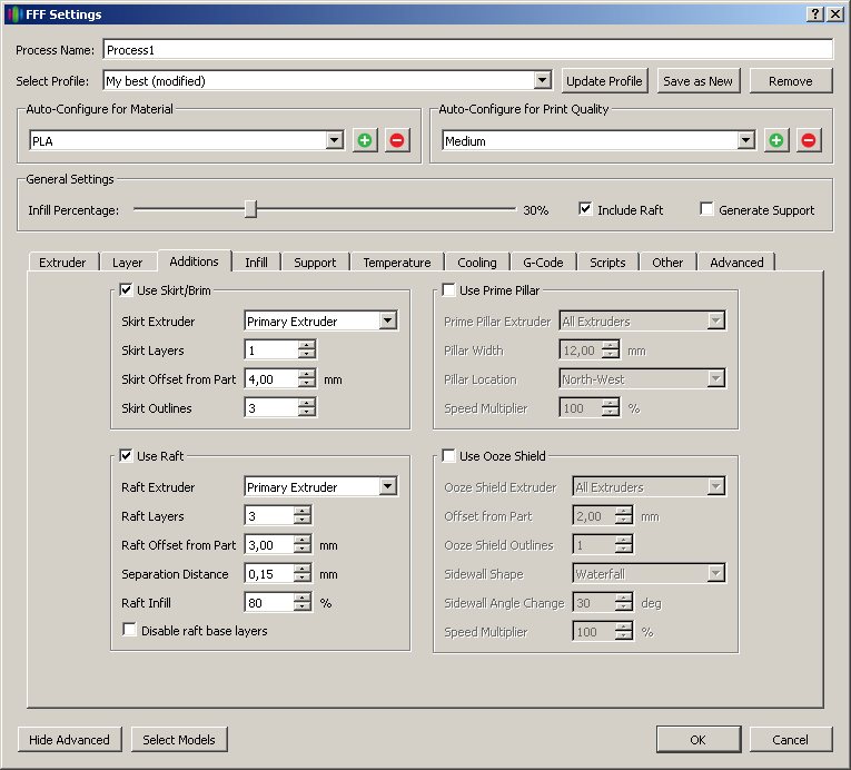 Не могу снять рафт