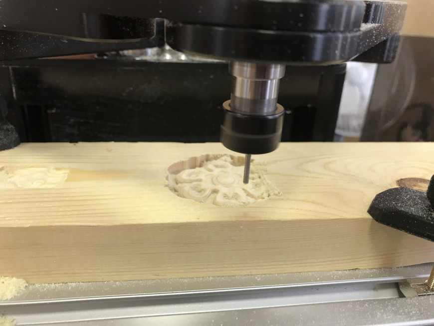 Применение 3D принтера в  качестве фрезера - первый опыт