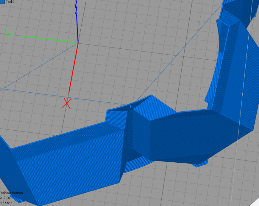 Simplify3d - непонятное поведение при печати вазы