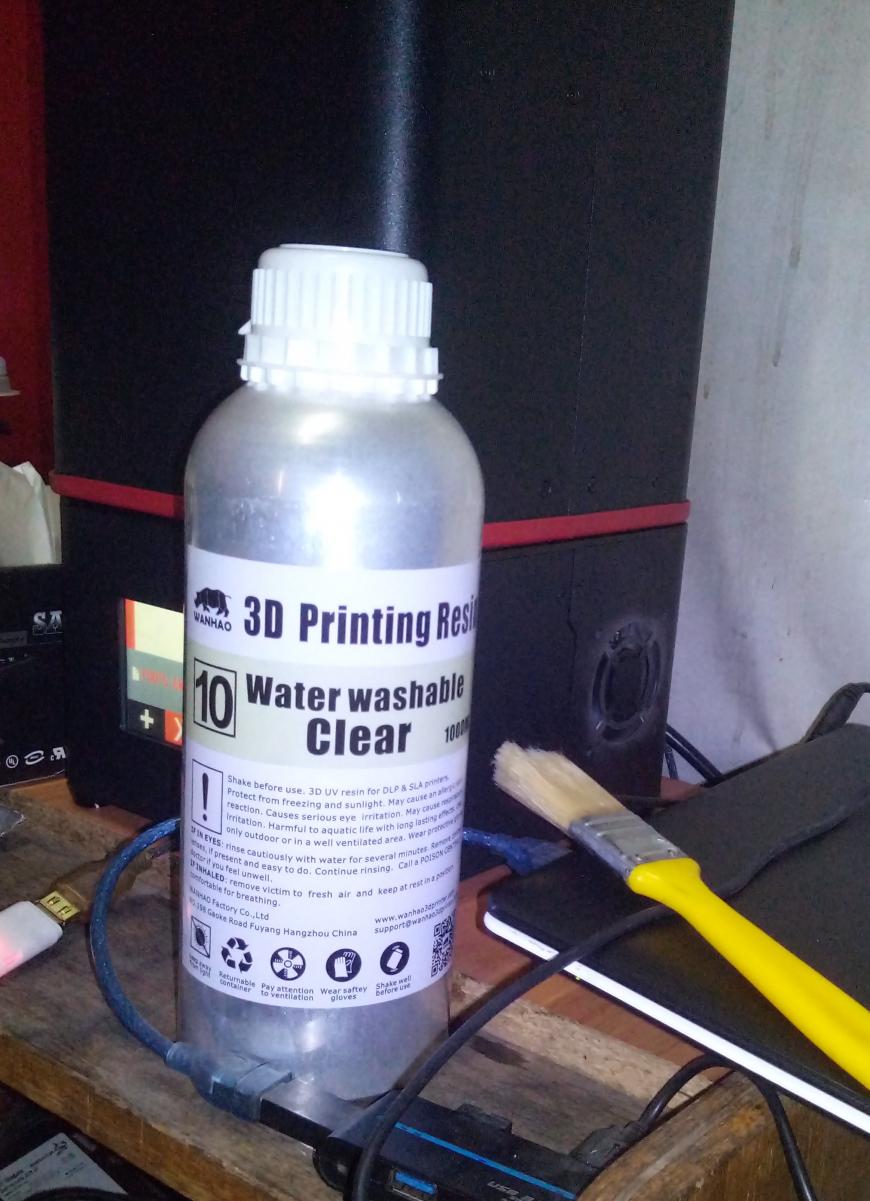 Wanhao Washable Resin(Clear)