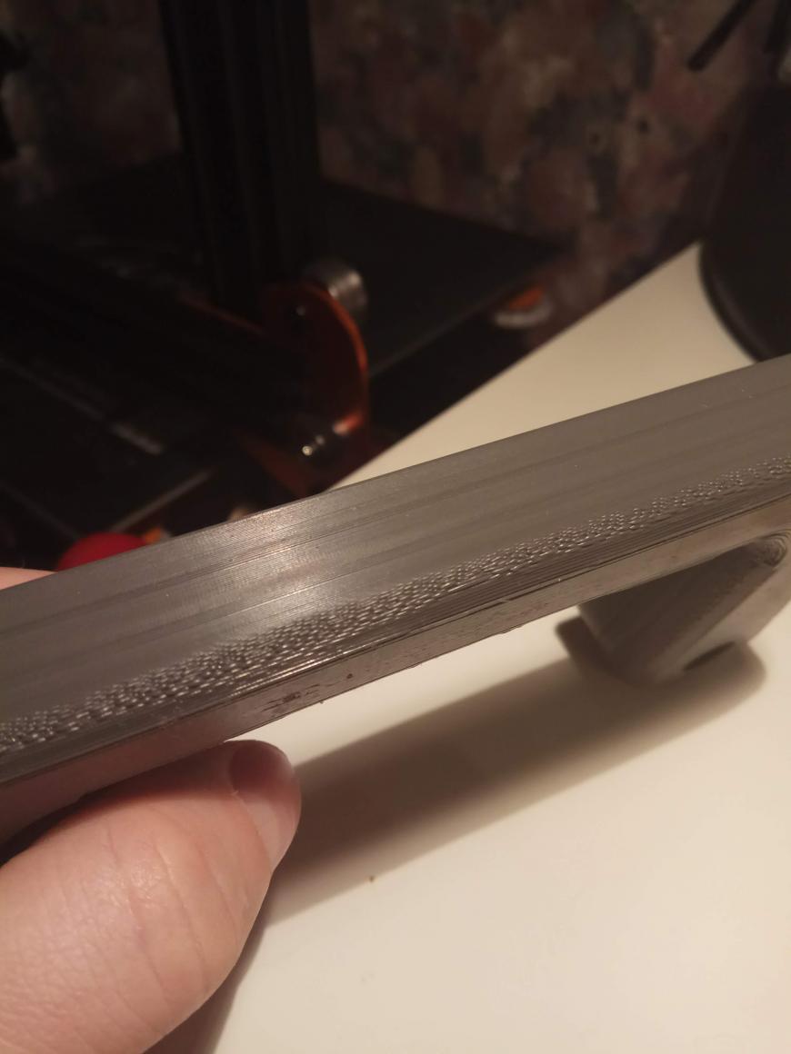 Переэкструзия нижних слоев, прошу полечить по фотографиям