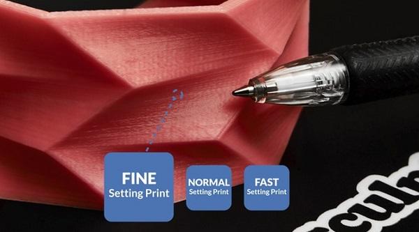 «Самый дружелюбный 3D-принтер» от компании Sculpto ищет поддержку на Kickstarter