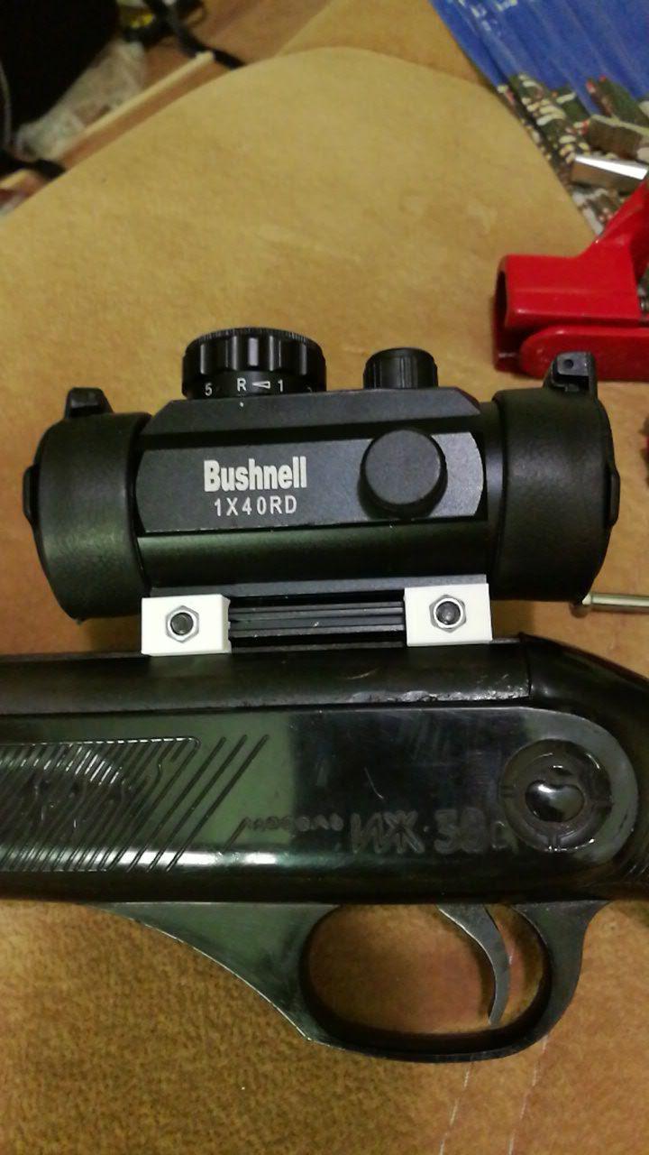 Крепление оптического прицела Bushnell для пневматической винтовки ИЖ-38с.