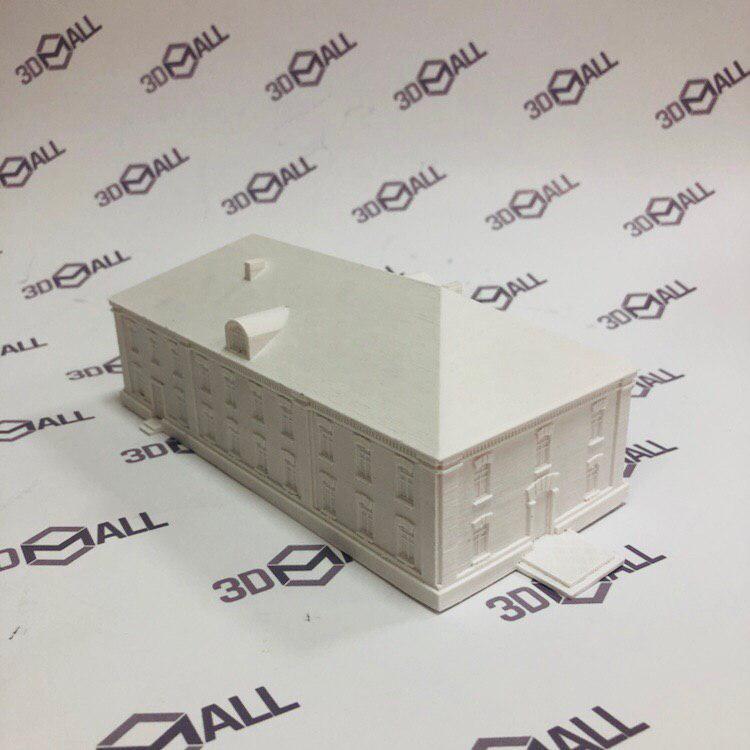 Печать макетов зданий по технологии FDM