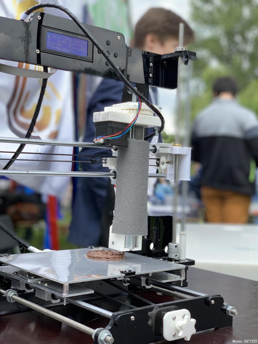МГУПП планирует выпустить пищевой 3D-принтер в следующем году
