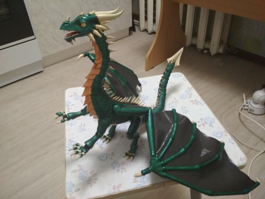 Дракон V 7.5 от 7Fish (Articulated Dragon Seven point five)... Много фото и история создания