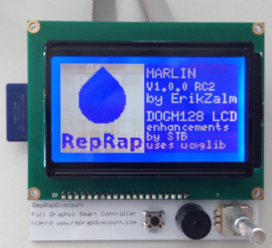 Marlin 1.1.0-RC6 - русификация LCD стала проще