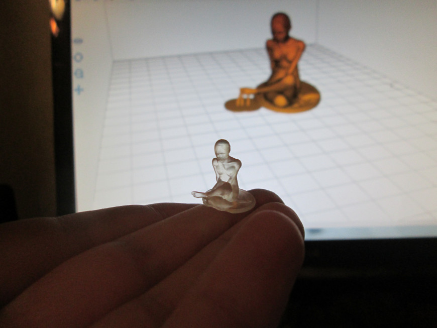 Печать древнегреческих фигурок.