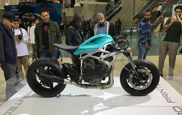 Компания Divergent 3D презентовала 3D-печатный мотоцикл Dagger