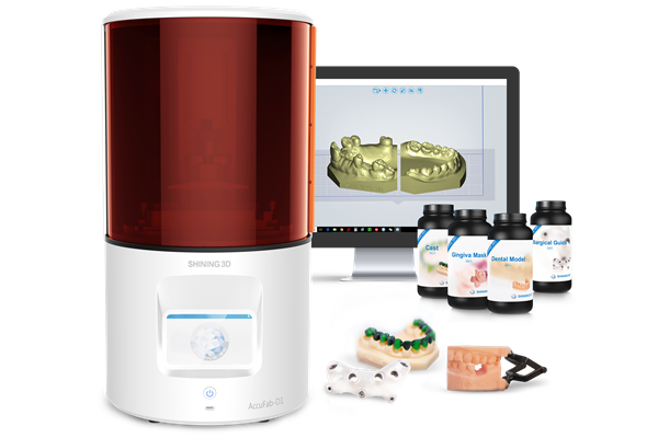 Shining 3D представила стоматологический 3D-принтер AccuFab-D1