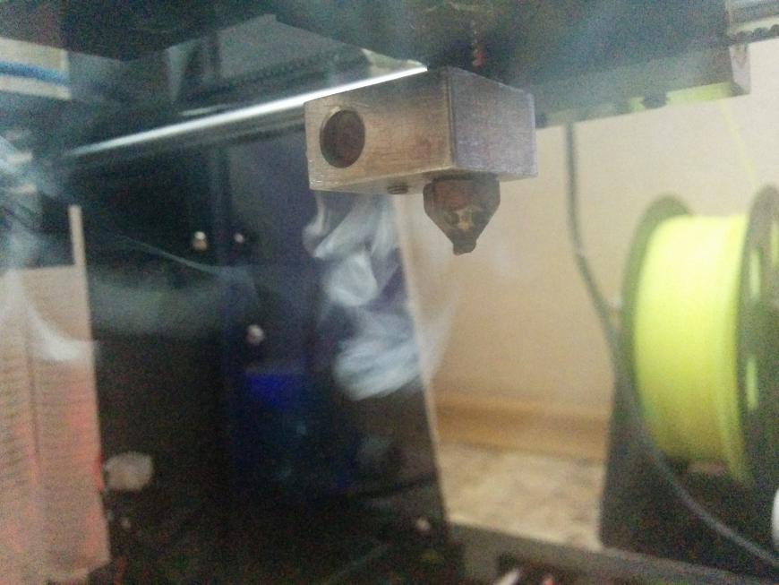 Дым от ABS пластика Дым от ABS пластика