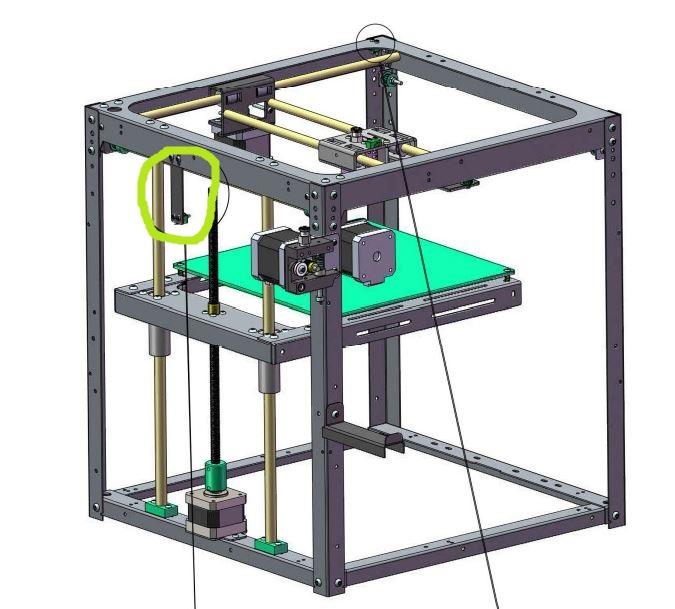 Деталь для концевика оси Z Flyingbear p905