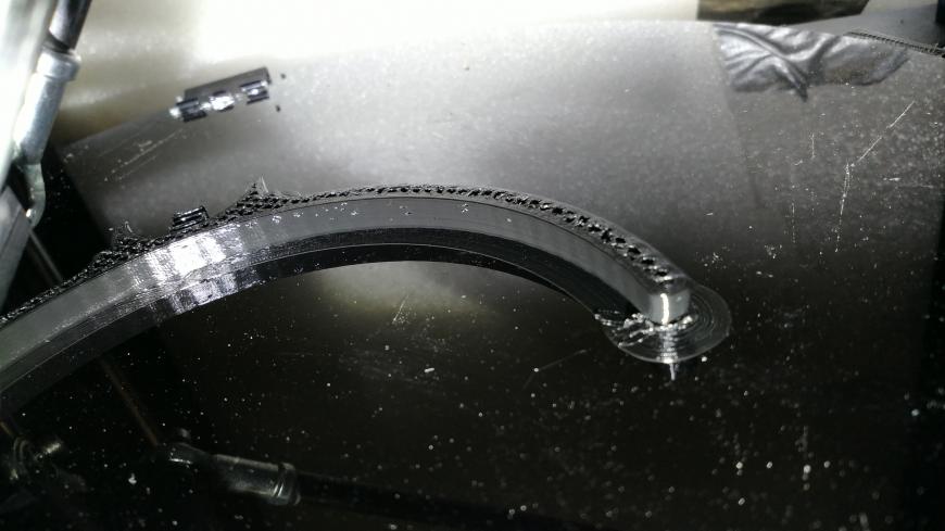 Дефекты печати округлых деталей 'катышки, ямки' Flsun QQ