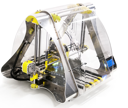 3D Printer ZMorph 2.0.S выпускается в комплекте с 11 насадками