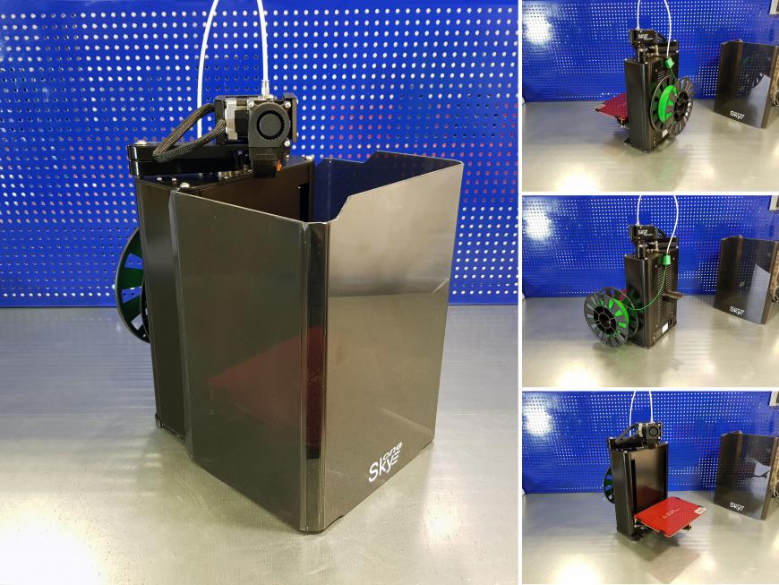 Обзор 3D принтера SkyOne с механикой SCARA