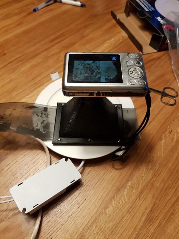 DIY Scanner для широкой пленки