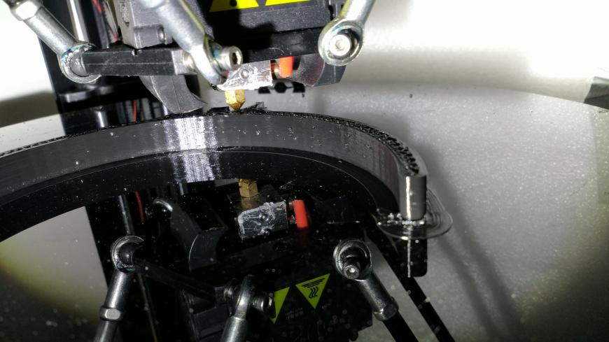 Дефекты печати округлых деталей 'катышки, ямки' Flsun QQ