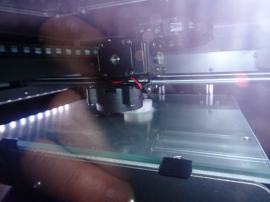 Печать и плечо опоры слоя.