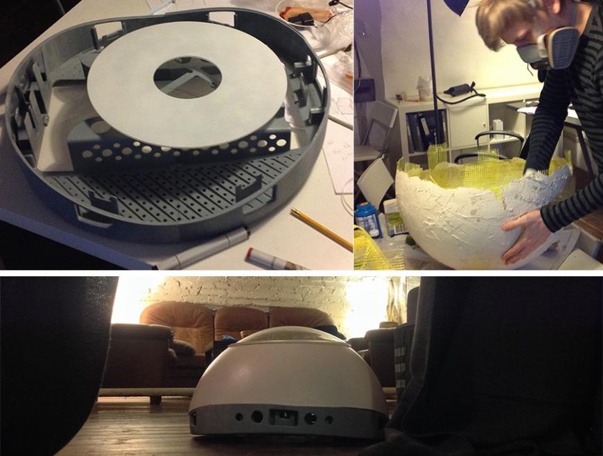 Печать робота-охранника на 3D-принтере