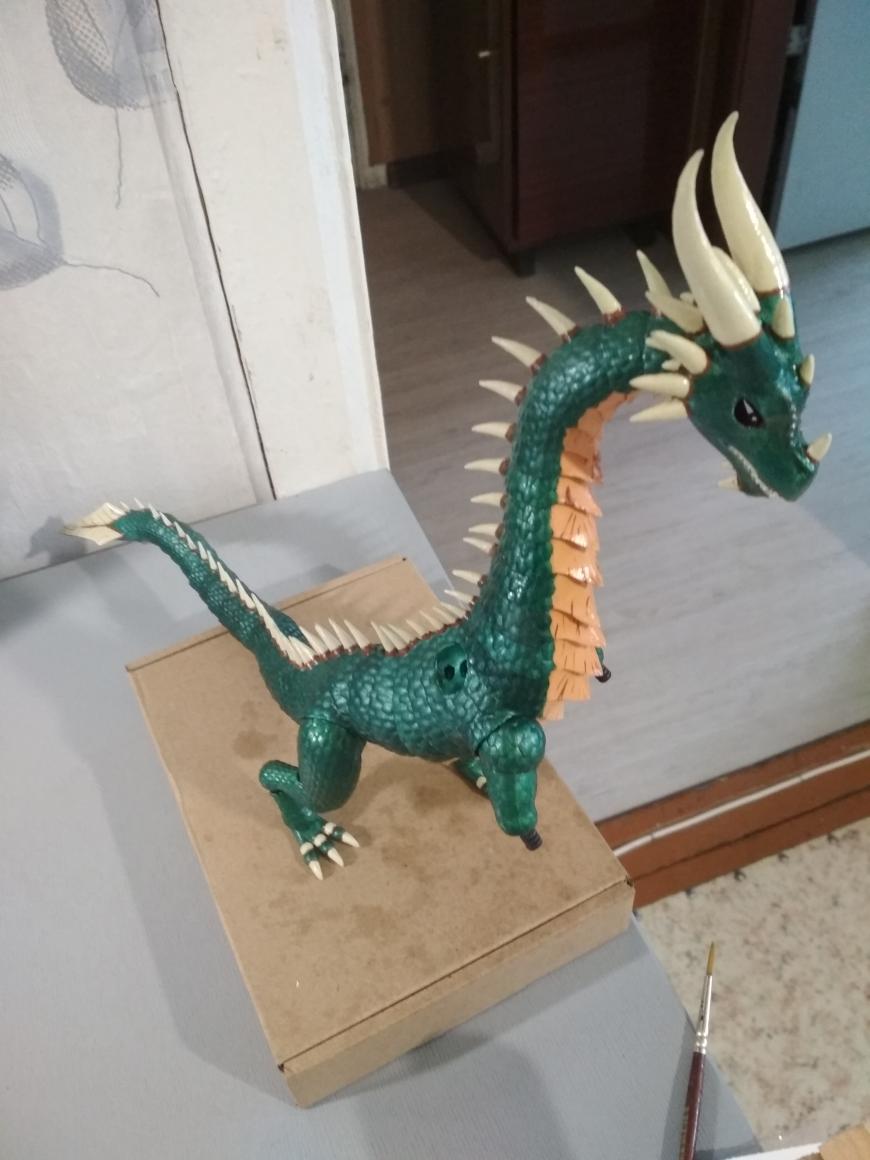 Дракон V 7.5 от 7Fish (Articulated Dragon Seven point five)... Много фото и история создания