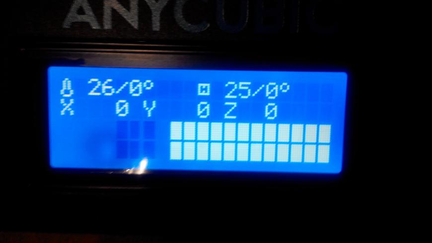 Новый дисплей для 3D принтера ANYCUBIC KOSSEL