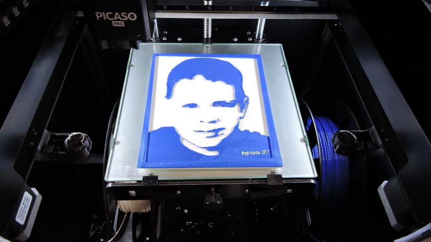 Двухцветная печать портрета на PICASO Designer PRO 250